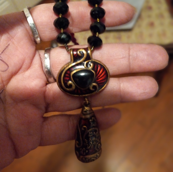 Vintage Chicos Oriental Look Necklace - Picture 10 of 13